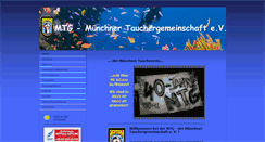 Desktop Screenshot of mtg-tauchen.de